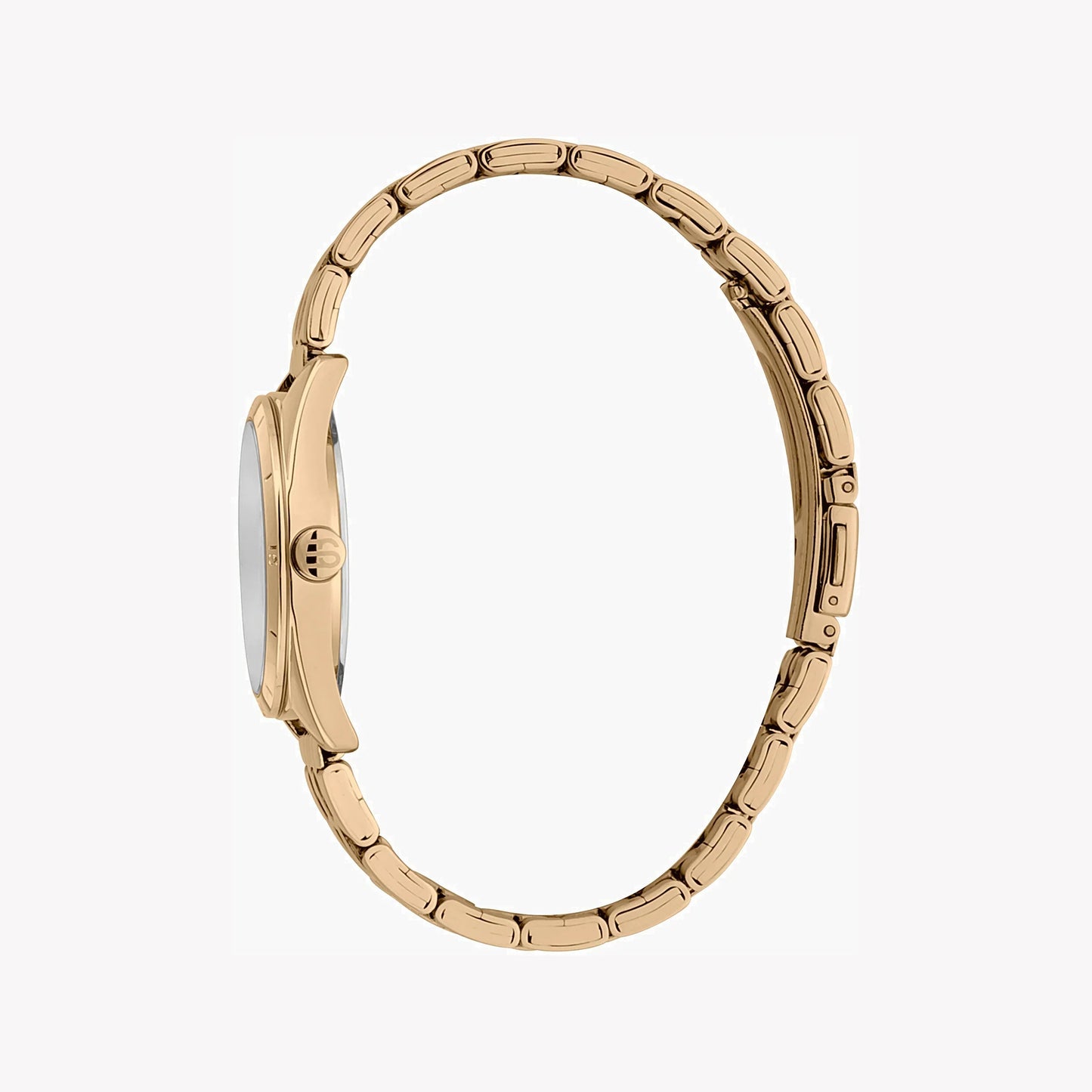 Esprit Women's Gold Stainless Steel Watch, Silver Dial | ES1L131M0015-1